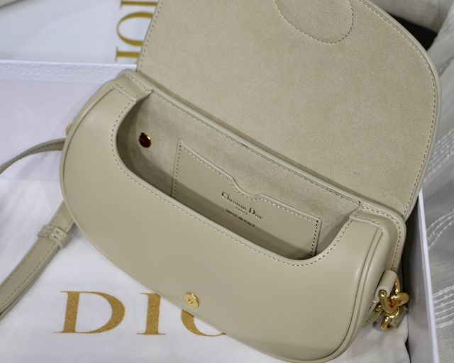 Dior original box calfskin bobby east-west bag M9327 apricot