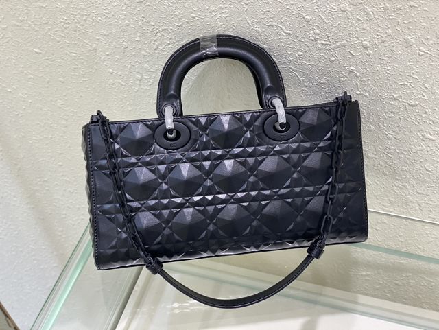 Dior original calfskin lady D-Joy bag M0540 black