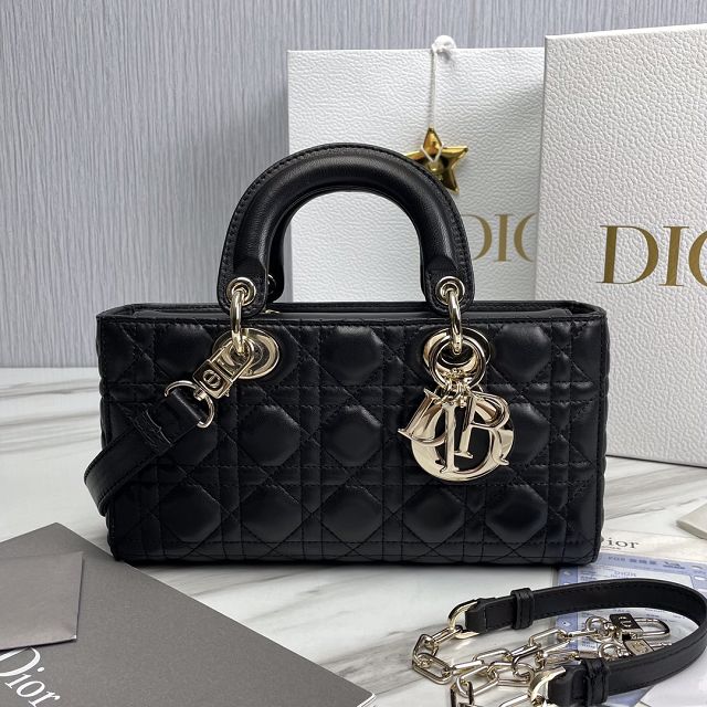 Dior original lambskin lady D-Joy bag M0540C black