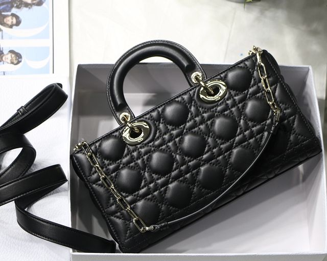 Dior original lambskin lady D-Joy bag M0540C black