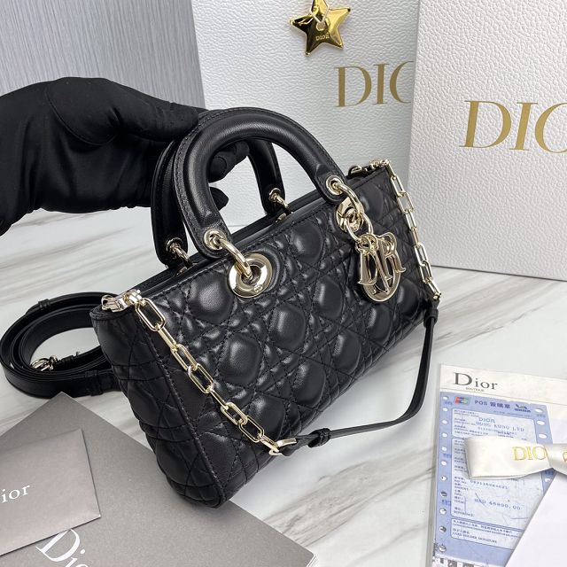 Dior original lambskin lady D-Joy bag M0540C black