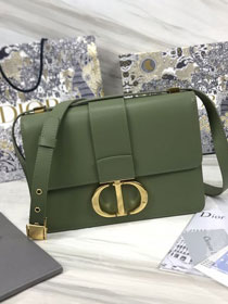 Dior original smooth calfskin 30 montaigne bag M9203 green