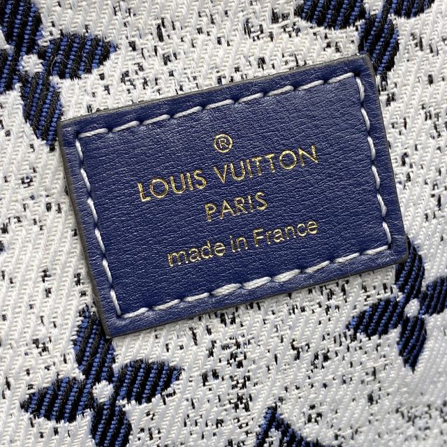 Louis vuitton original denim neonoe bag m59606 blue