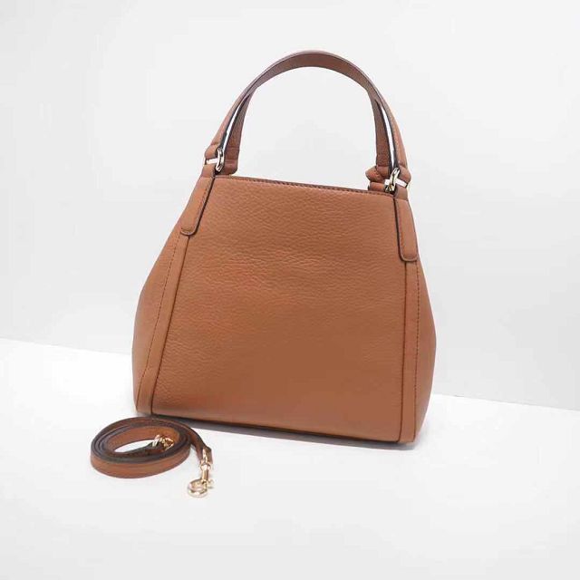 GG original calfskin small tote bag 336751 brown