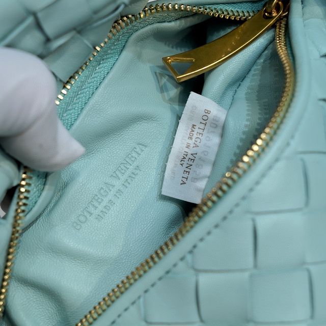 BV original lambskin mini jodie bag 651876 teal washed