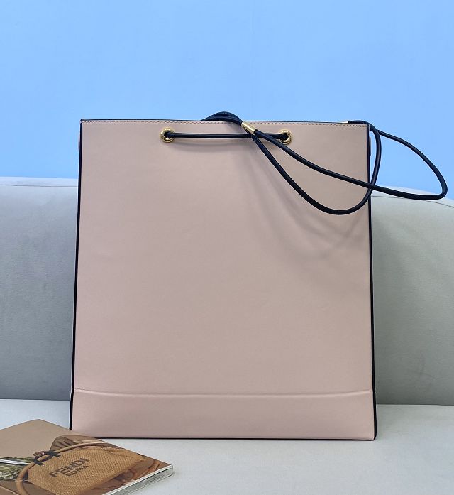 Fendi original lambskin large shopping bag 8BS031 pink