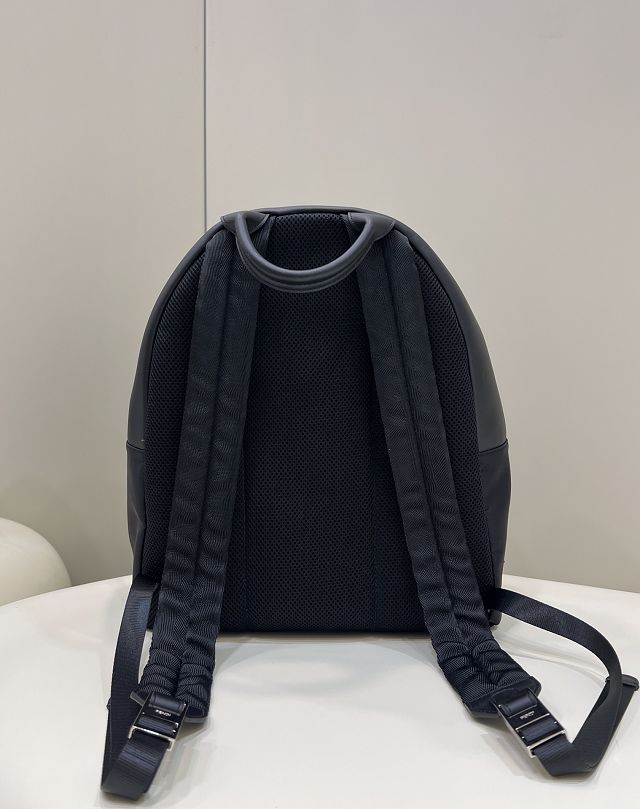 Fendi original nylon medium backpack 7VZ315 black