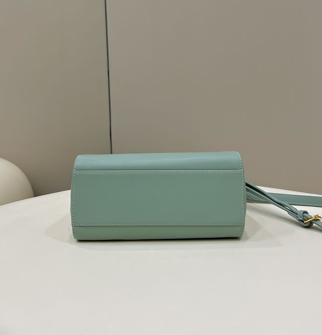 Fendi original lambskin small peekaboo bag 8BN244 mint green