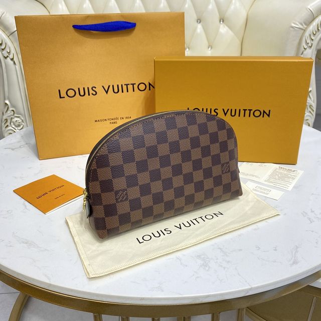 Louis vuitton original damier ebene large cosmetic pouch N23345