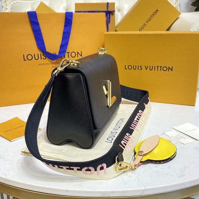 Louis vuitton original epi leather twist mm M20680 black