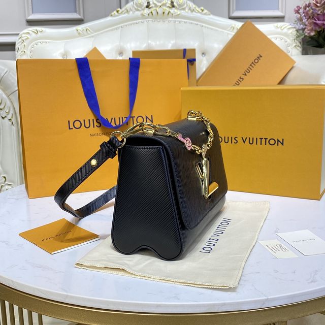 Louis vuitton original epi leather twist mm M20834 black