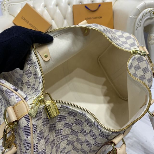 Louis vuitton original damier azur keepall 45 bag N41430