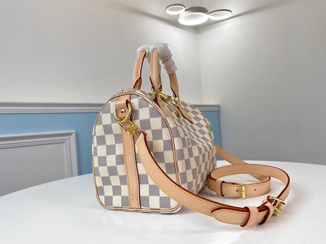 Louis vuitton original damier azur speedy 25 N41374 