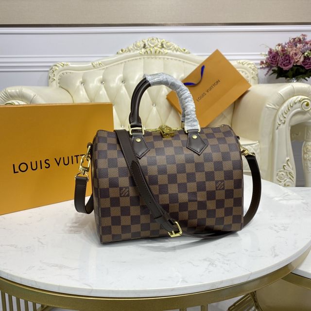 Louis vuitton original damier ebene speedy 25 N41368