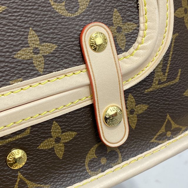 Louis vuitton original monogram canvas large dog carrier 50 M42021