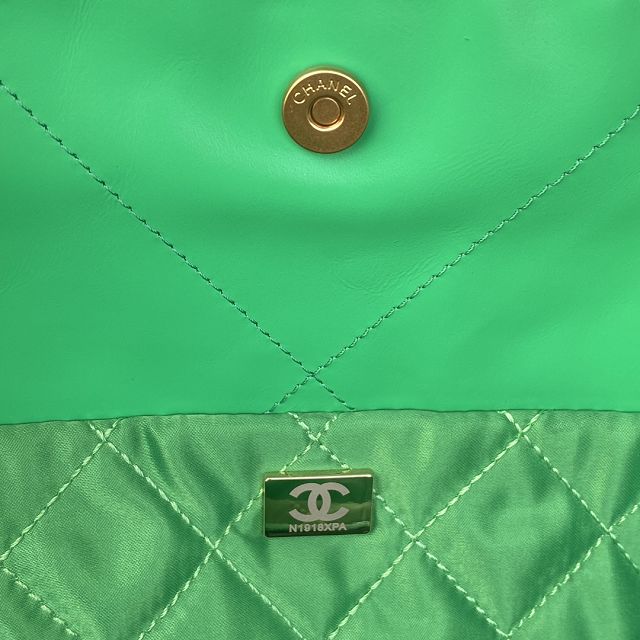 CC original calfskin 22 medium handbag AS3261 green