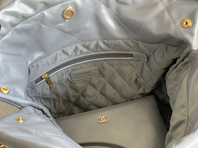 CC original calfskin 22 medium handbag AS3261 grey