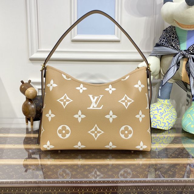 2023 Louis vuitton original calfskin carryAll mm M46289 light brown