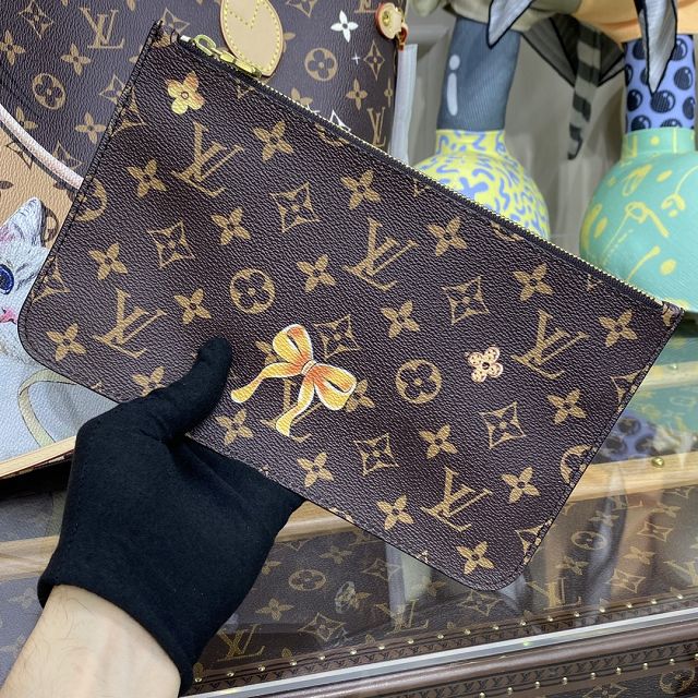 Louis vuitton original monogram canvas neverfull mm M40699