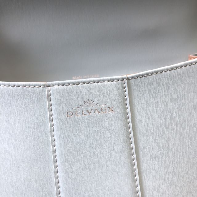 Delvaux original box calfskin brillant bag MM AA0555 light blue