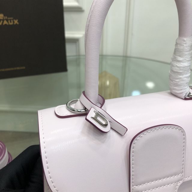 Delvaux original box calfskin brillant mini bag AA0406 pink