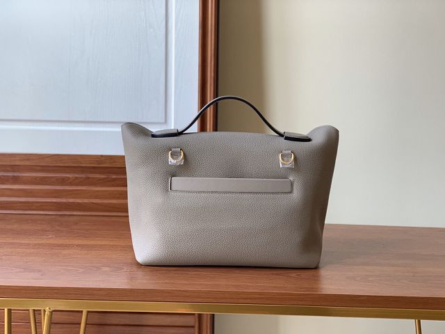 Hermes original togo leather kelly 2424 bag HH03699 gris asphalte