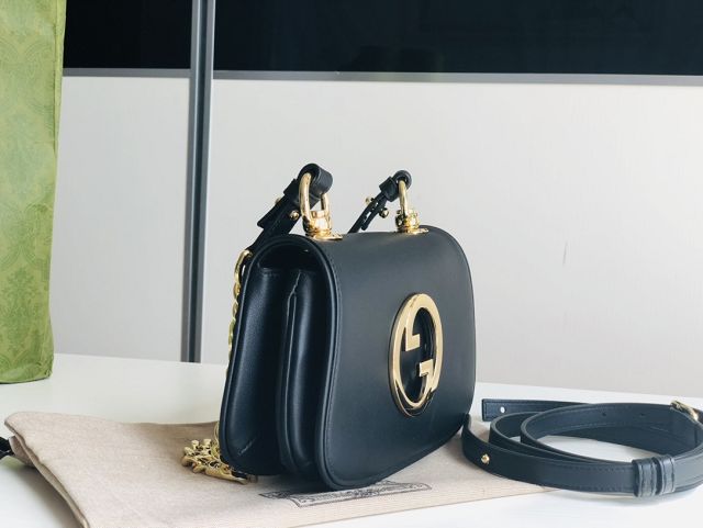 2023 GG original calfskin blondie mini shoulder bag 724645 black