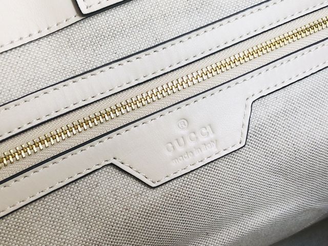 2023 GG original matelasse leather medium tote bag 631685 white
