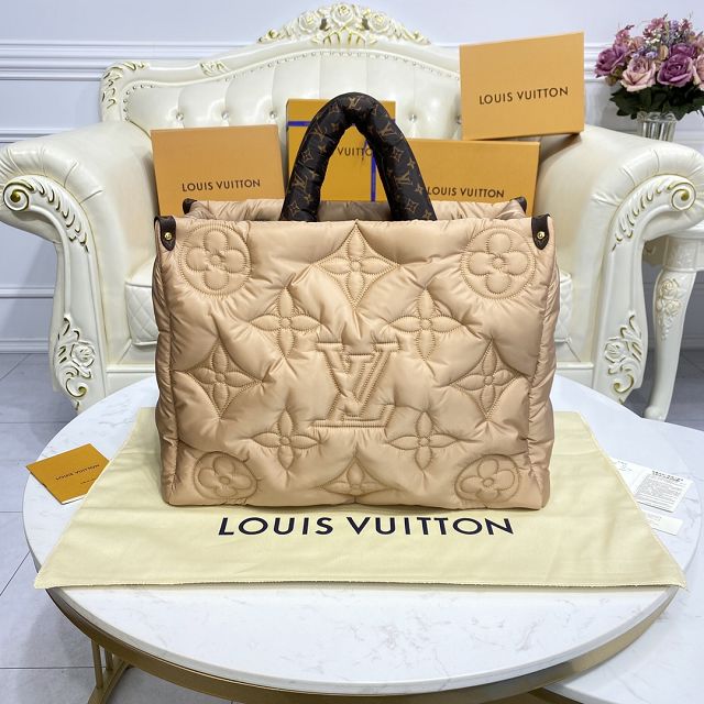 2023 Louis vuitton original econyl onthego gm M59007 apricot