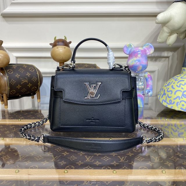 2023 Louis vuitton original calfskin lockme ever mini M20997 black