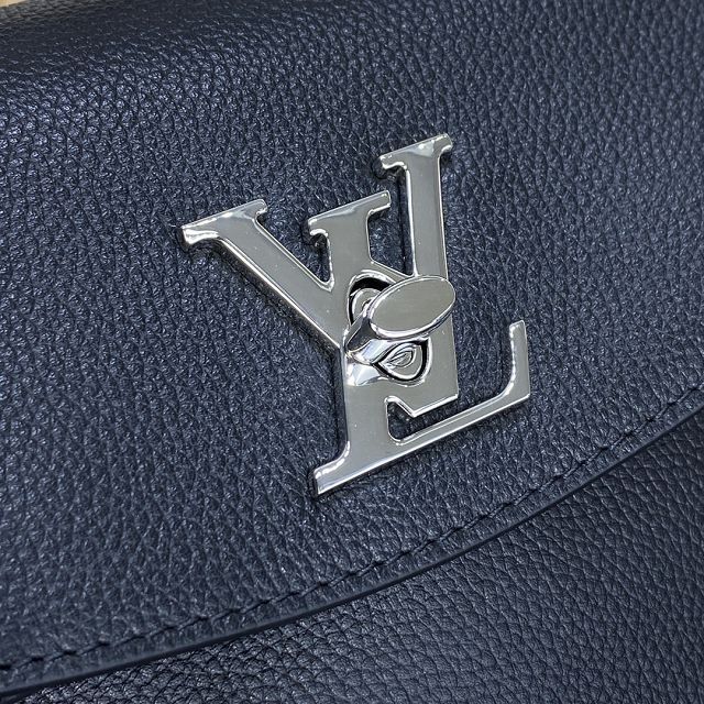 2023 Louis vuitton original calfskin lockme ever mini M20997 black