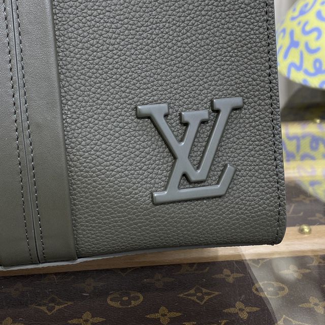 Louis vuitton original calfskin aerogram takeoff tote M21542 khaki