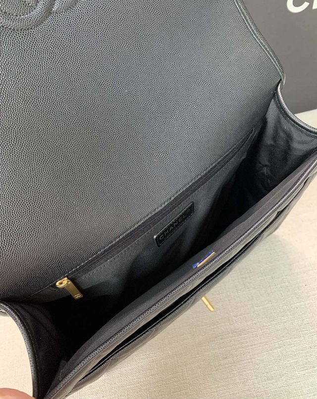 2023 CC original calfskin large backpack AS3662 black