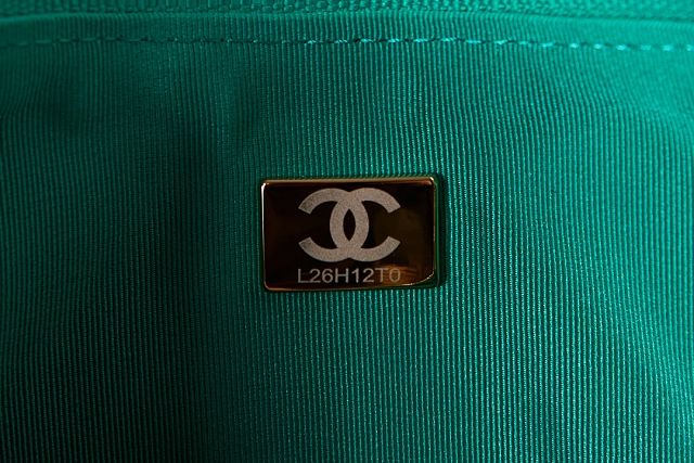 2023 CC original lambskin small hobo bag AS3917 green