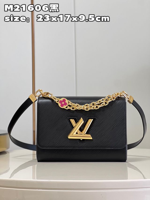 Louis vuitton original epi leather twist mm M21606 black