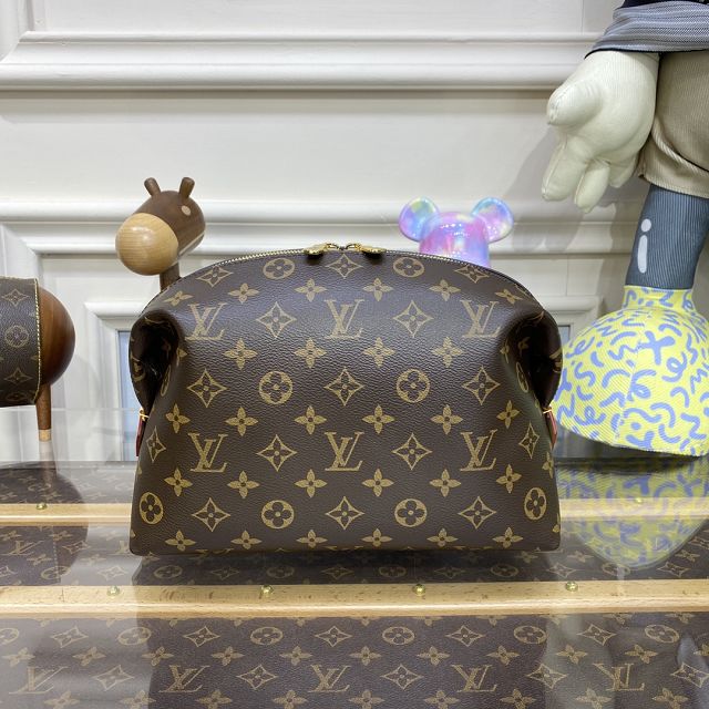 Louis vuitton original monogram canvas cosmetic pouch gm M46458