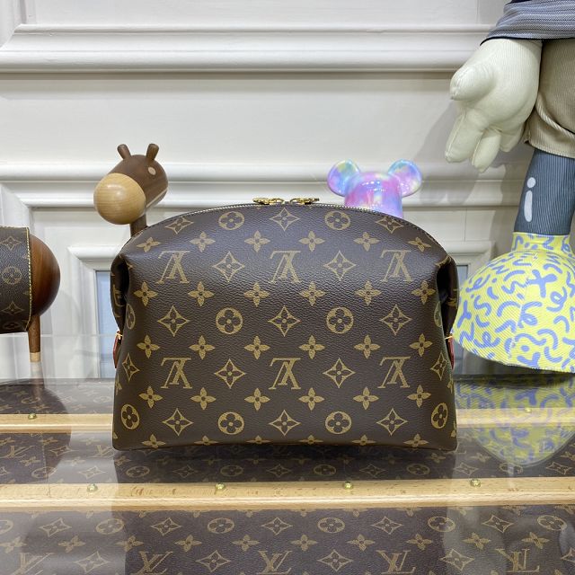 Louis vuitton original monogram canvas cosmetic pouch gm M46458