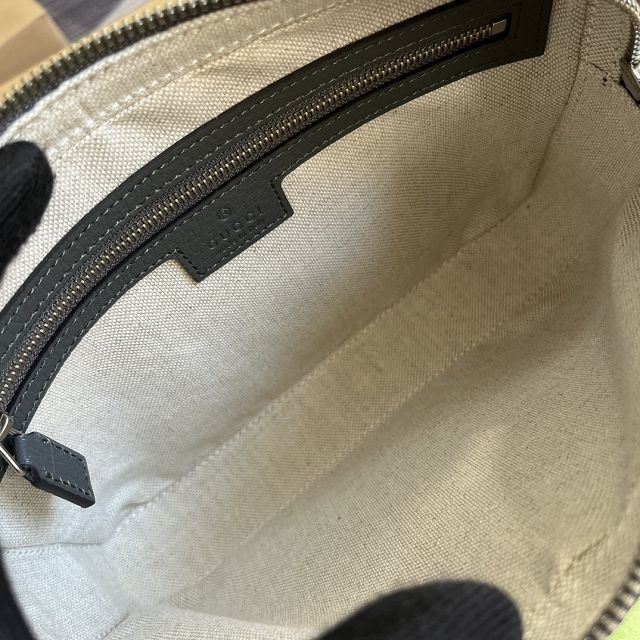 GG original canvas shoulder bag 699439 grey