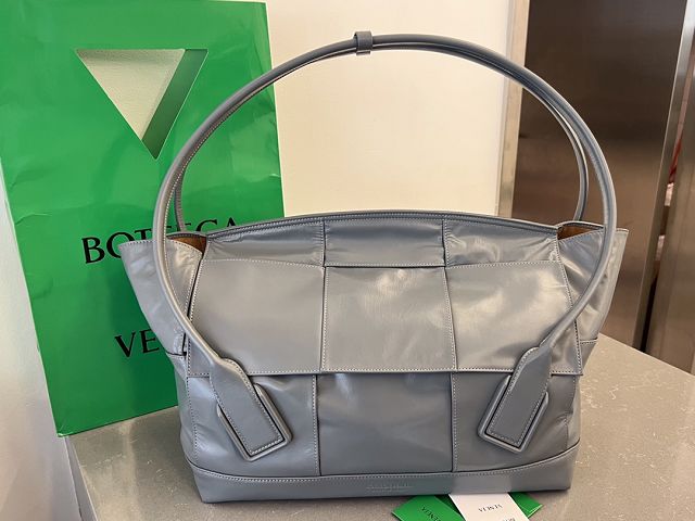 BV original paper calfskin large arco 56 bag 573400 grey