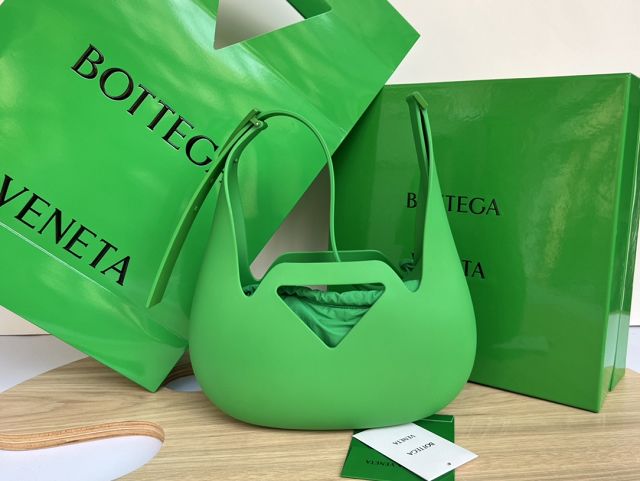 BV original rubber hobo bag 696920 green