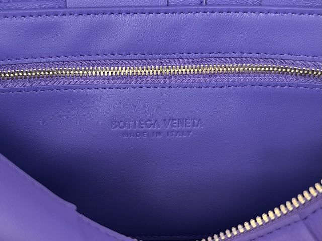 BV original lambskin brick cassette bag 709360 purple