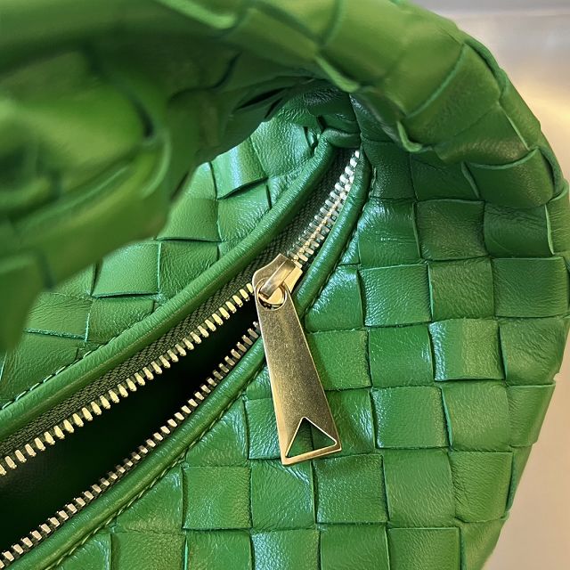 BV original lambskin mini jodie bag 651876 green