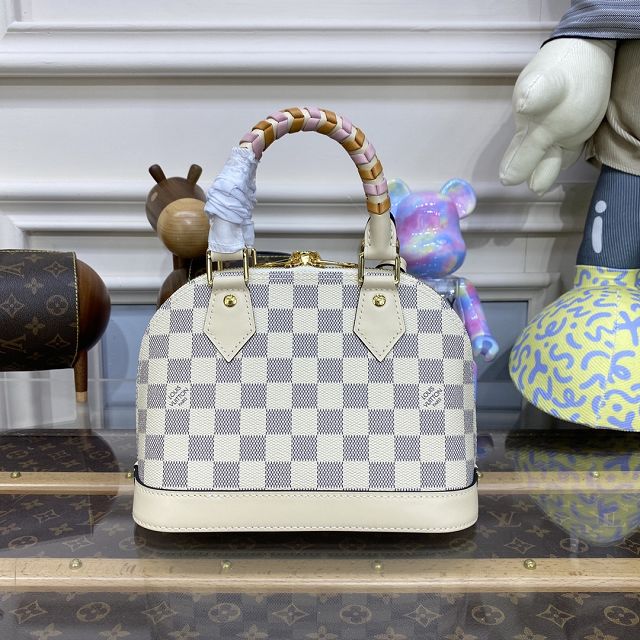 2023 Louis vuitton original damier azur alma BB N45294 