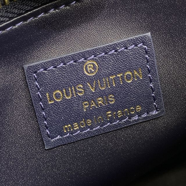 Louis vuitton original calfskin s lock sling bag m58487 blue