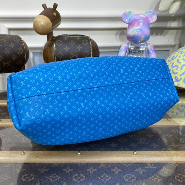 2023 Louis vuitton original calfskin clutch M22325 blue