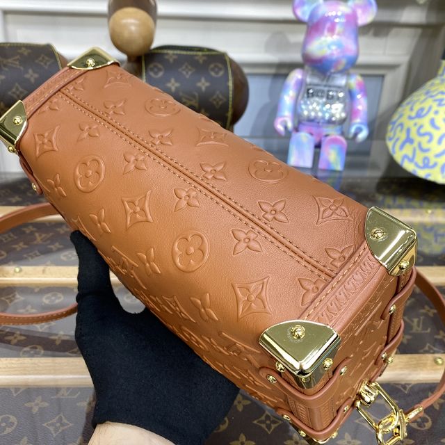 2023 Louis vuitton original calfskin side trunk M21741 tan