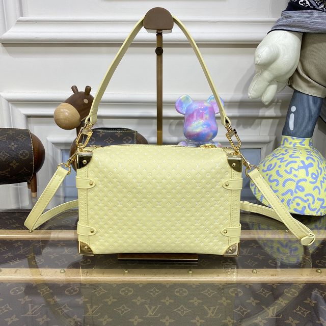 2023 Louis vuitton original calfskin side trunk M46358 yellow