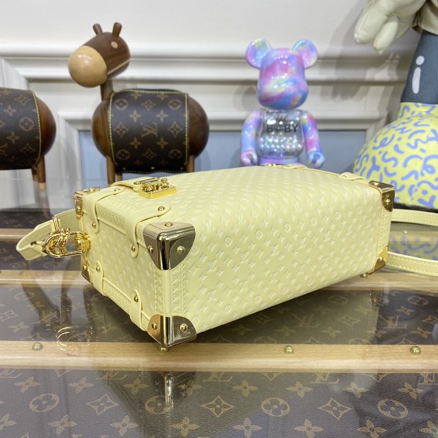 2023 Louis vuitton original calfskin side trunk M46358 yellow