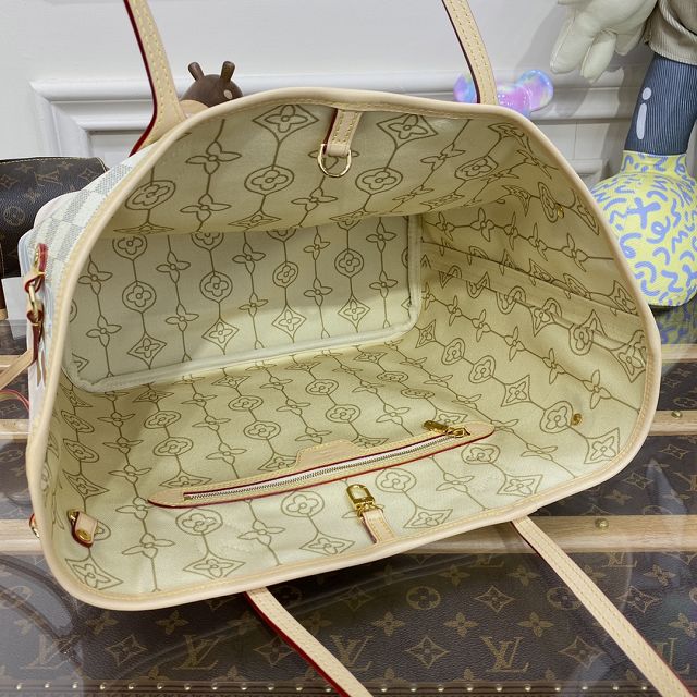 2023 Louis vuitton original damier azur neverfull mm N40471