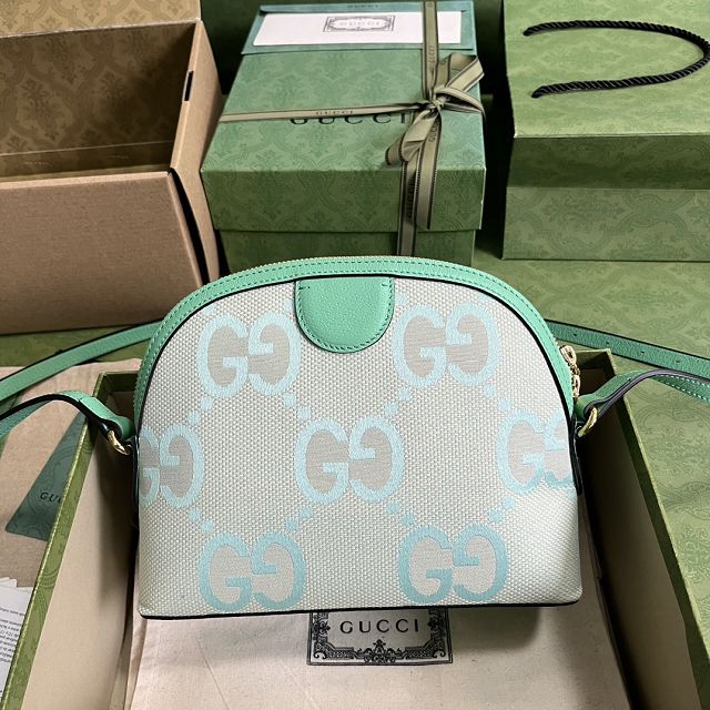 GG ophidia original canvas small shoulder bag 499621 green